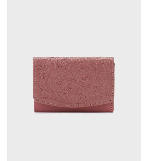 Carving Tribes「Snap Cardcase」|名刺入れ・カードケース|ピンク