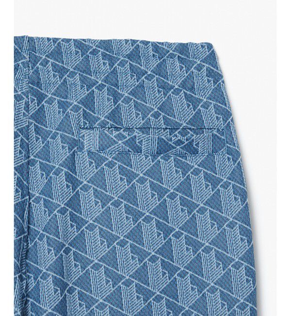 LACOSTE「サイドテーピングモノグラムジャカードトラックパンツ」|その他|