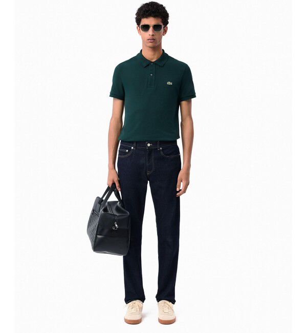 LACOSTE「スリムフィットデニムパンツ」|デニム|