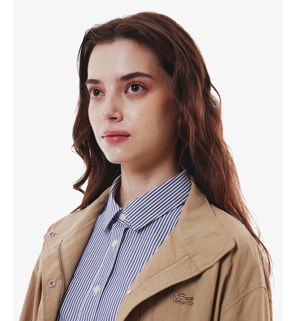 LACOSTE「撥水 ナイロンタフタ スタンドカラーユーティリティコート」|その他|