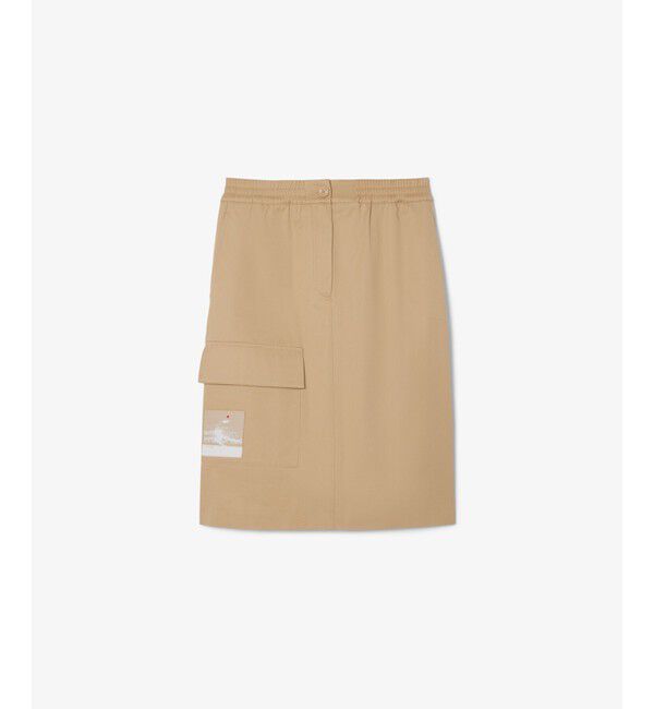 LACOSTE「アシンメトリーカーゴポケットスカート」|スカート|