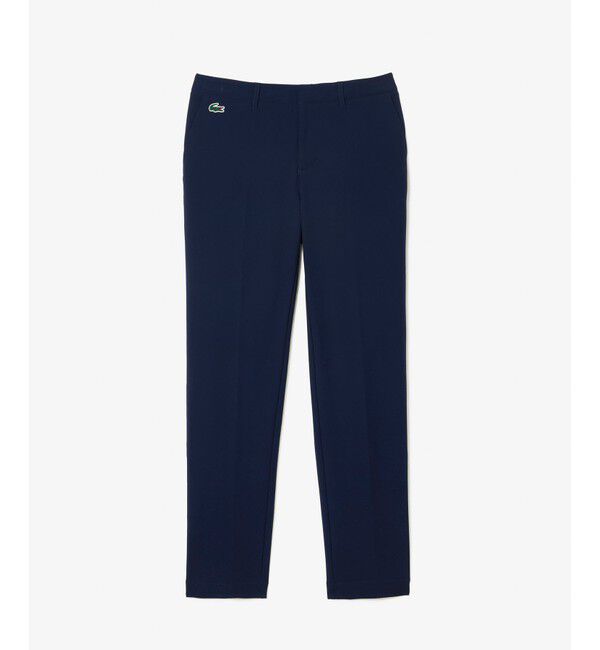 LACOSTE「撥水スリムフィットゴルフパンツ」|チノ|
