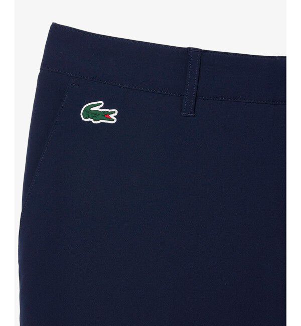 LACOSTE「撥水スリムフィットゴルフパンツ」|チノ|