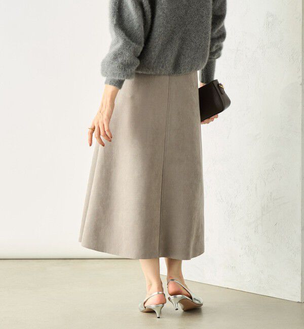 NOLLEY'S sophi「スエードダンボールフレアスカート」|フレア|