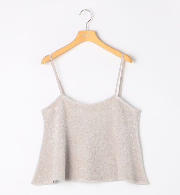 NOLLEY'S sophi「《セットアップ対応》《手洗い可能》キラキラフェザーフレアビスチェ」|ニット・セーター|