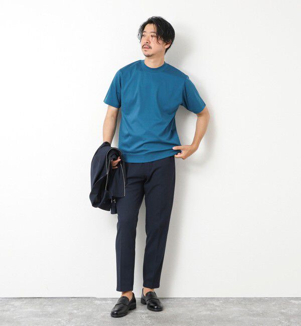 NOLLEY'S goodman「《ビジカジ対応》シルケットスムースドレスTシャツ 25SS」|Tシャツ・カットソー|