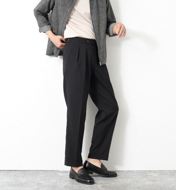 WORK ABOUT「NSN アジャスター付2タックスラックス 25SS」|スラックス|