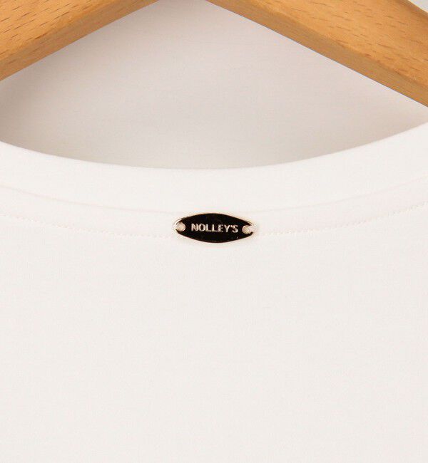 NOLLEY'S「高機能 LA＋スムース5分袖プルオーバーカットソー」|Tシャツ・カットソー|