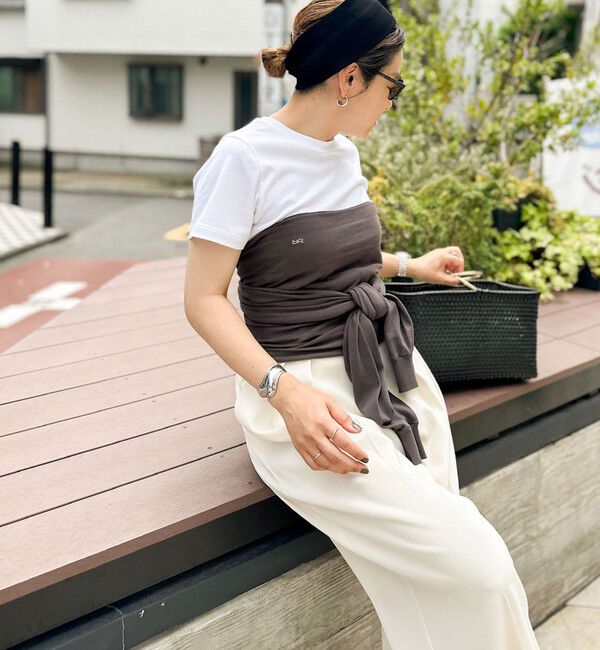 Rie Miller「《手洗い可能》2WAYビスチェ」|ニット・セーター|