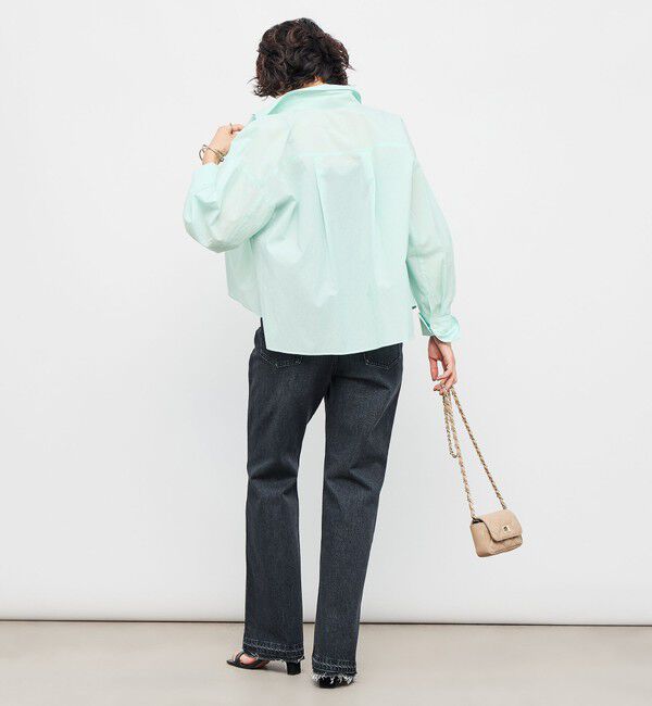 NOLLEY'S「エアリーショートシャツ」|シャツ・ブラウス|