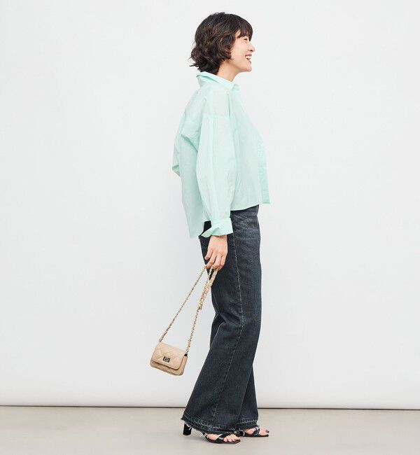 NOLLEY'S「エアリーショートシャツ」|シャツ・ブラウス|