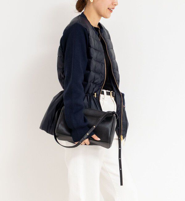 NOLLEY'S「【TAION/タイオン】別注ニットコンビダウンジャケット」|ダウン|