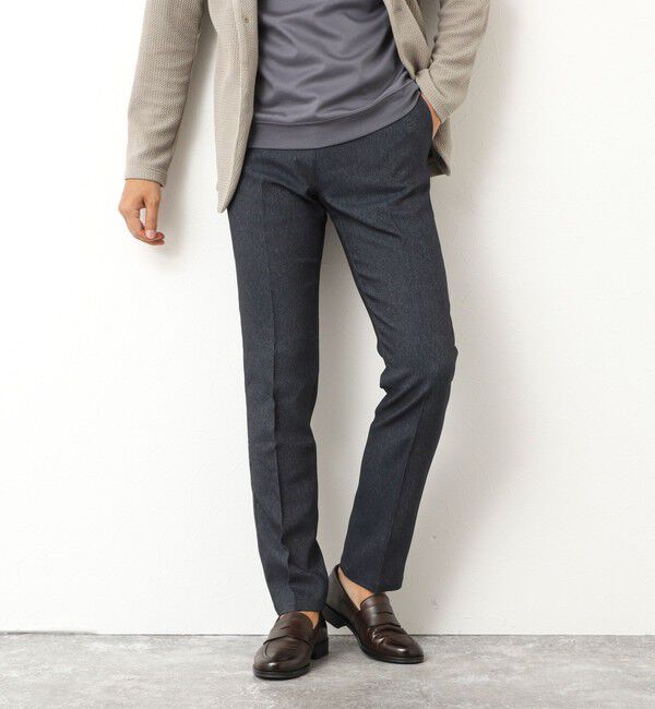 NOLLEY'S goodman「《ビジカジ対応》吸水速乾 ツイルストレッチスリムフィット 25AW」|チノ|
