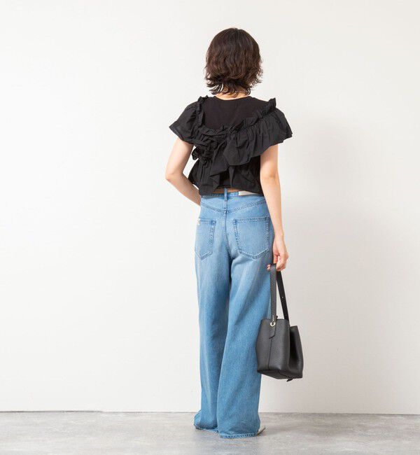 NOLLEY'S sophi「マルチWAYストライプフリルトップス」|Tシャツ・カットソー|