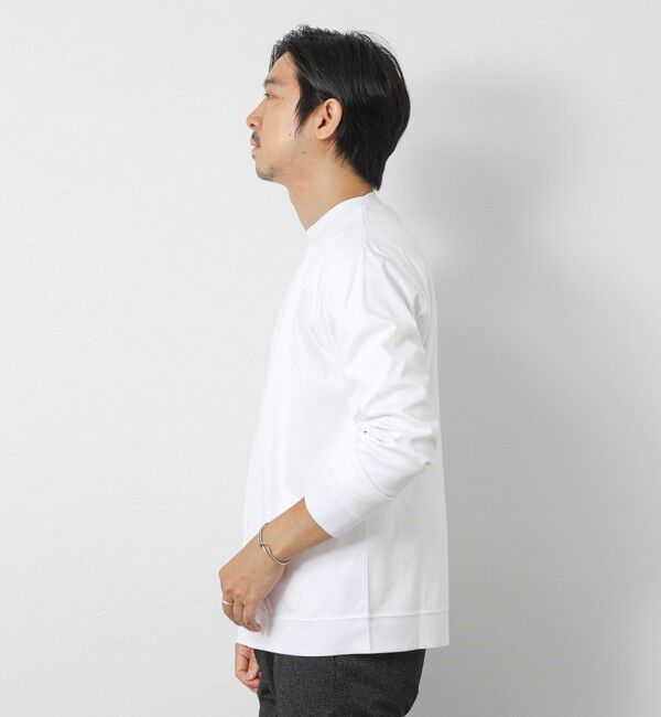 NOLLEY'S goodman「《ビジカジ対応》シルケットスムースドレスL/S Tシャツ 25AW」|Tシャツ・カットソー|