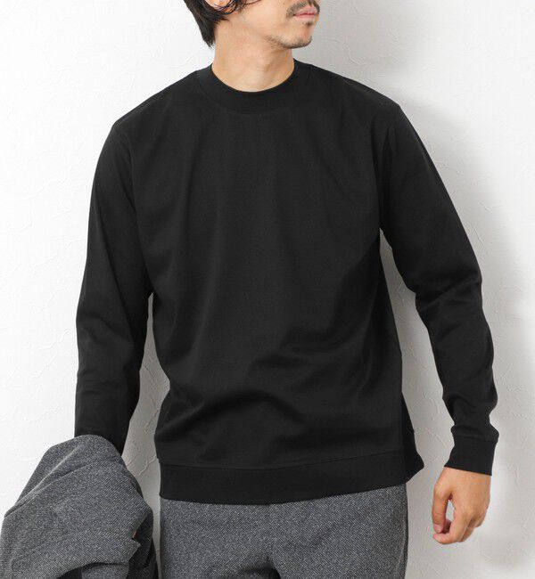 NOLLEY'S goodman「《ビジカジ対応》シルケットスムースドレスL/S Tシャツ 25AW」|Tシャツ・カットソー|