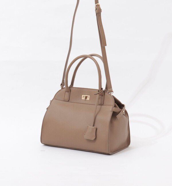 NOLLEY'S sophi「ひねり金具付きサイドクロストートバッグ」|ショルダー・メッセンジャー|