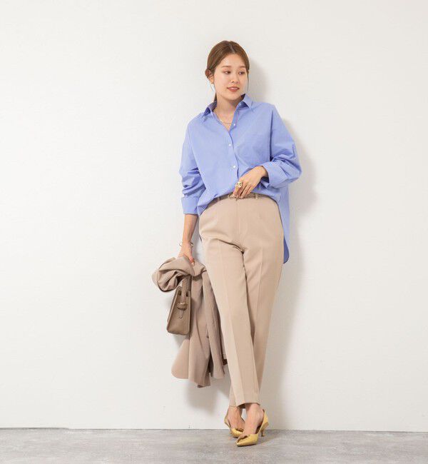 NOLLEY'S「ウォッシャブルダブルクロススリムパンツ」|その他|