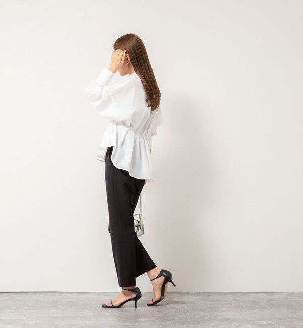 NOLLEY'S「ウォッシャブルダブルクロススリムパンツ」|その他|