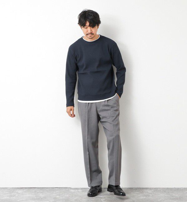 NOLLEY'S goodman「【IRM】《吸水速乾/UVカット》ワッフルダブルカラー LS Tee 25AW」|Tシャツ・カットソー|