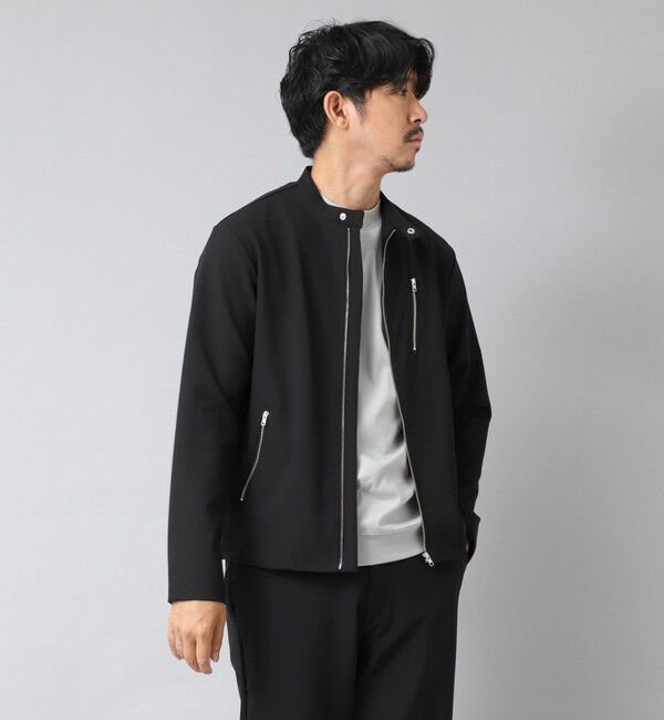 NOLLEY'S goodman「【ACTIVE SECT】《限定展開》ハイストレッチシングルライダース 25AW」|ブルゾン・スタジャン|