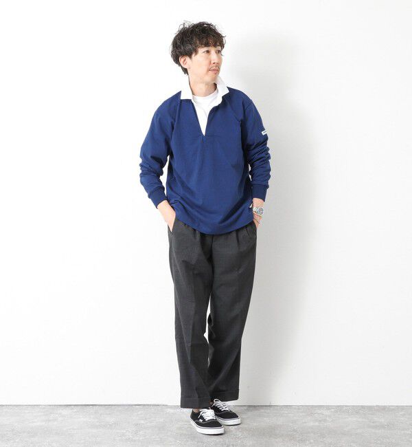 NOLLEY'S goodman「【BARBARIAN/バーバリアン】別注8ozラガーシャツ 25AW」|ポロシャツ|
