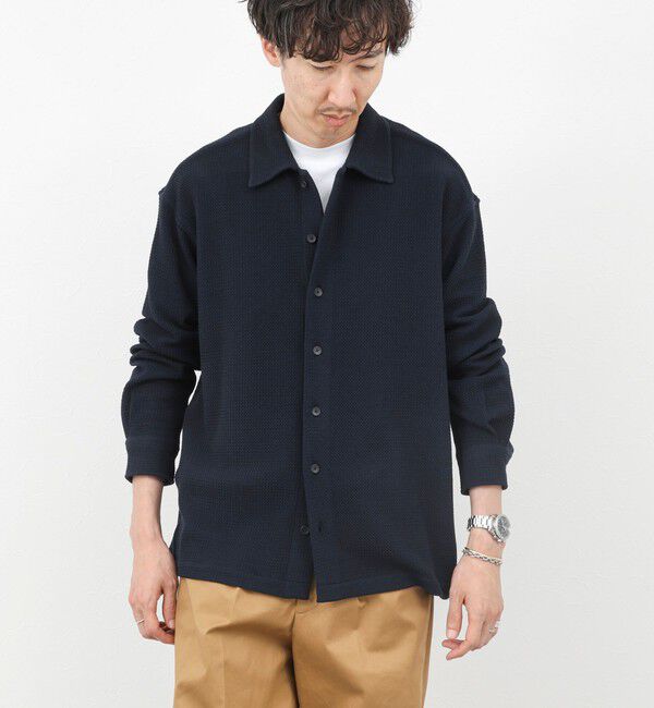 NOLLEY'S goodman「ウォッシャブル ニットシャツ 25AW」|シャツ・ブラウス|