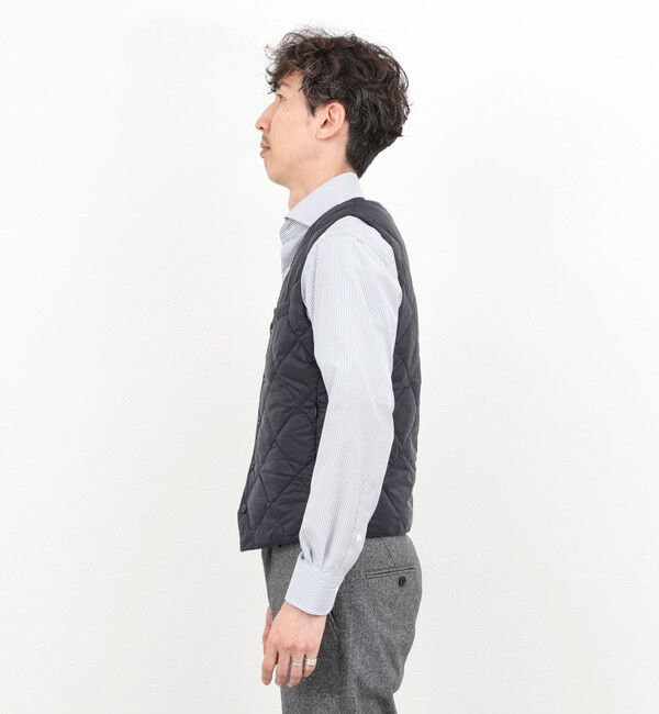NOLLEY'S goodman「【TAION/タイオン】SINGLE SNAP BUTTON DOWN GILET 25AW」|ダウンベスト・ベスト|