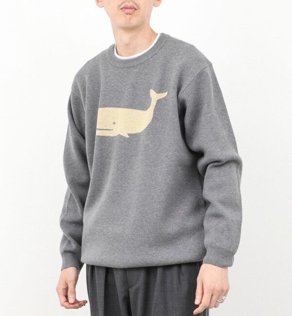 NOLLEY'S goodman「クジラWJQ ダブルジャカードニット 25AW」|ニット・セーター|