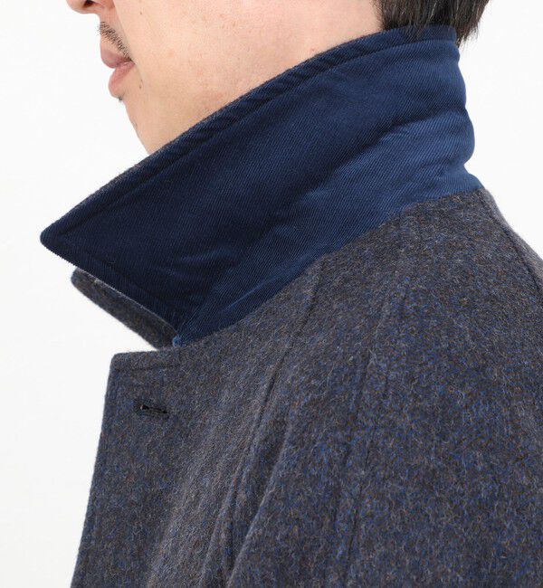 NOLLEY'S goodman「《ビジカジ対応》尾州ビーバーステンカラーコート 25AW」|ステンカラーコート|