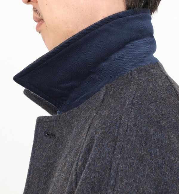 NOLLEY'S goodman「《ビジカジ対応》尾州ビーバーステンカラーコート 25AW」|ステンカラーコート|