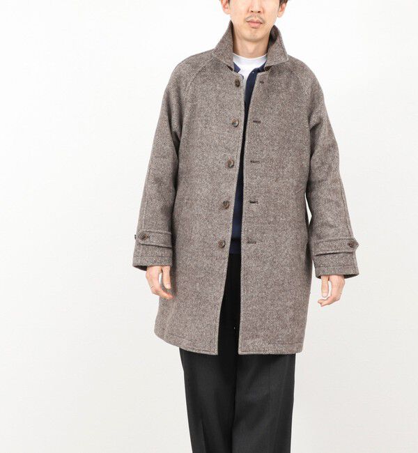 NOLLEY'S goodman「《ビジカジ対応》尾州ビーバーステンカラーコート 25AW」|ステンカラーコート|
