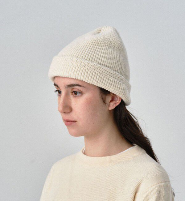 NOLLEY'S goodman「【Nine Tailor/ナインテーラー】Cuez Watch N-350」|ニット帽|オフホワイト