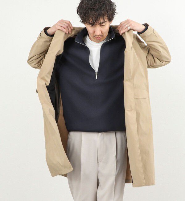 NOLLEY'S goodman「《ビジカジ対応》【ダントツ撥水】ステンカラーコート 26SS」|ステンカラーコート|
