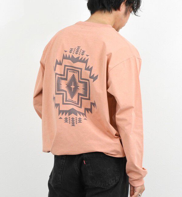 NOLLEY'S goodman「【PENDLETON/ペンドルトン】CALCULO Back Print L/S Tee 26SS」|Tシャツ・カットソー|コーラル