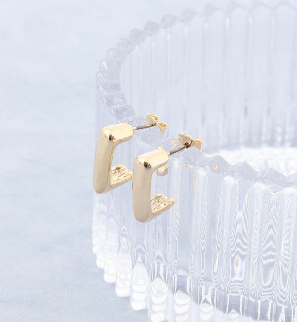 grace grace「【grace grace/グラスグラス】スクエアＧ型ピアス」|ピアス|