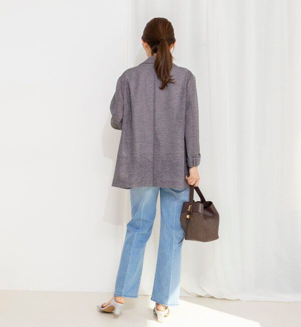 NOLLEY'S「ウォッシャブルカラミオーバージャケット」|テーラードジャケット|