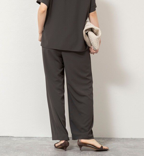 NOLLEY'S「【WEB＆一部店舗限定カラー】《セットアップ対応》ジョーゼットイージーワイドパンツ」|その他|