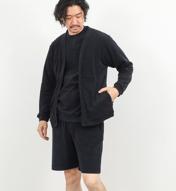 NOLLEY'S goodman「《セットアップ対応》ボタンレス パイルカーディガン 26SS」|カーディガン|