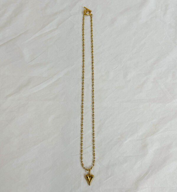 fredy emue「ステンレスハートトップネックレス」|ネックレス|