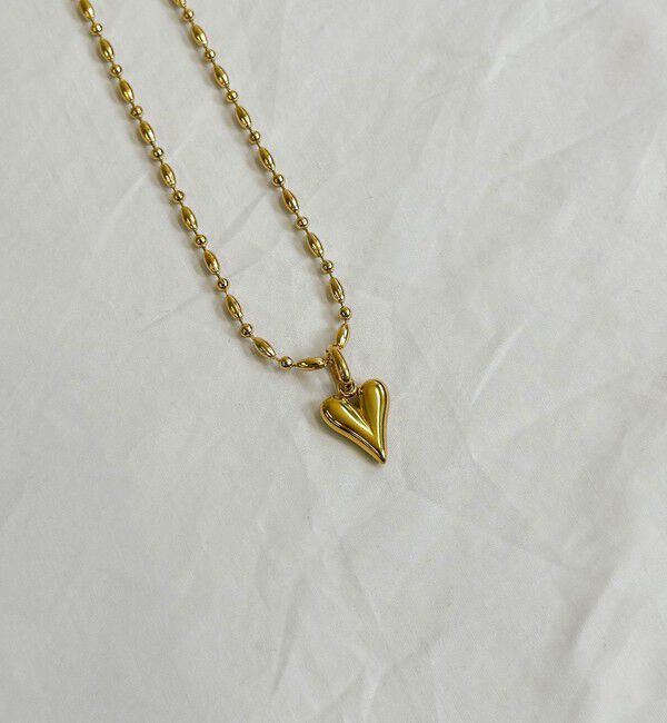 fredy emue「ステンレスハートトップネックレス」|ネックレス|