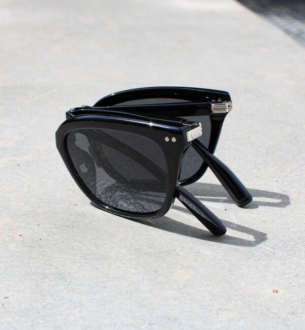 GLOSTER「【GLOSTER/グロスター】折りたたみサングラス」|サングラス|ブラック