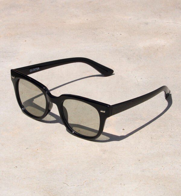GLOSTER「【GLOSTER/グロスター】ニューベーシック カラーレンズサングラス」|サングラス|グリーン系その他