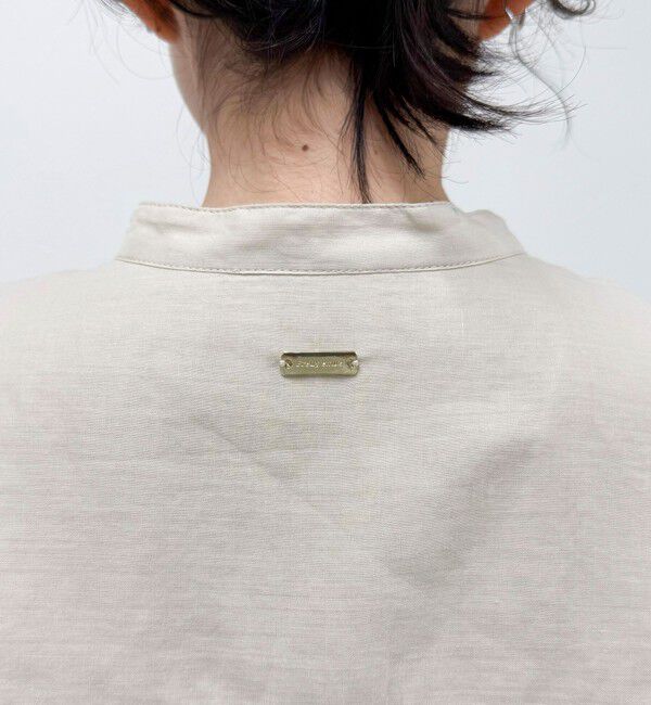 fredy emue「ラミーバンドカラーシャツ」|シャツ・ブラウス|