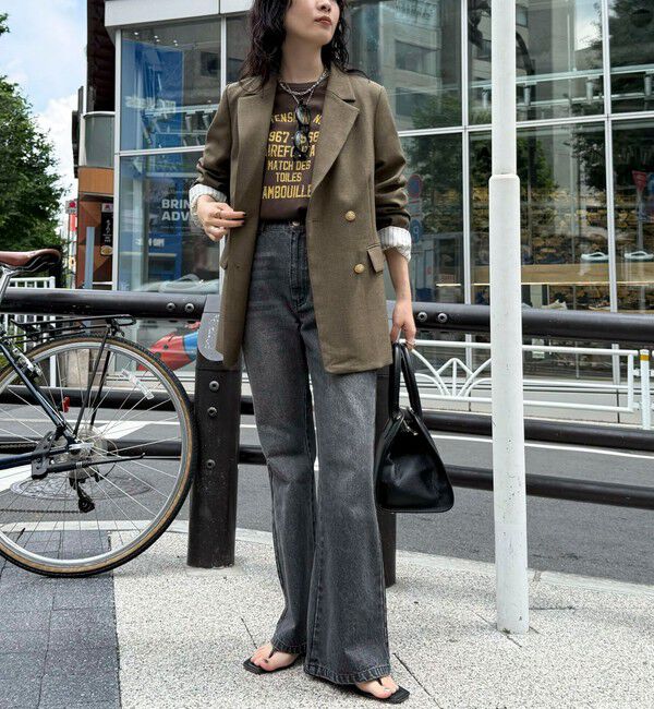 fredy emue「ダブルブレストジャケット」|テーラードジャケット|