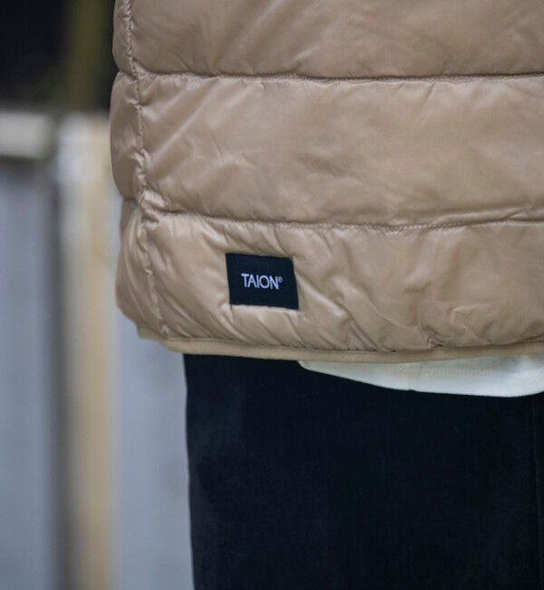 GLOSTER「【昨年ヒットの別注ダウンが新色追加で再登場！】GLOSTER別注 TAIONパッカブルフーディダウン」|ダウン|