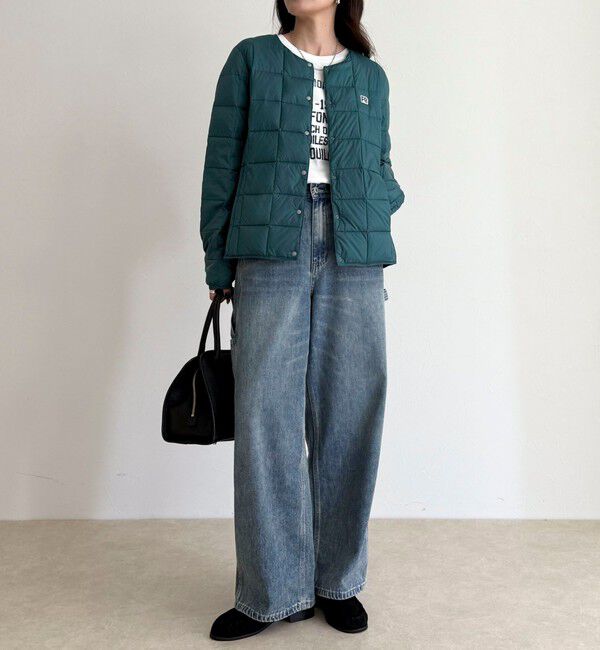 fredy emue「《別注》【TAION/タイオン】CREW NECK BUTTON DOWN JK ダウンジャケット」|ダウン|