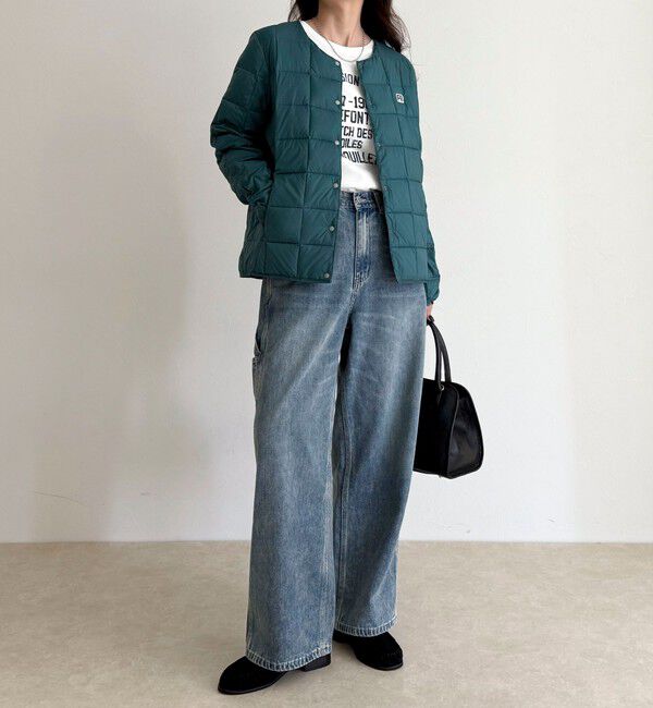 fredy emue「《別注》【TAION/タイオン】CREW NECK BUTTON DOWN JK ダウンジャケット」|ダウン|