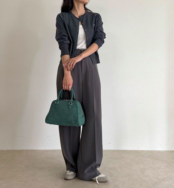 fredy emue「台形ファスナーボストンバッグ」|ショルダー・メッセンジャー|