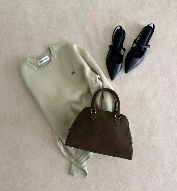 fredy emue「台形ファスナーボストンバッグ」|ショルダー・メッセンジャー|